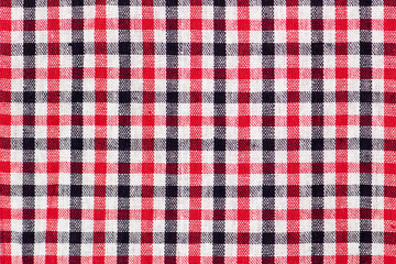 Red plaid, geometric checkered for wallpaper clothes fabric texture background.