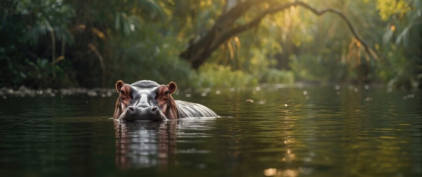 Colombian hippopotamus sightings