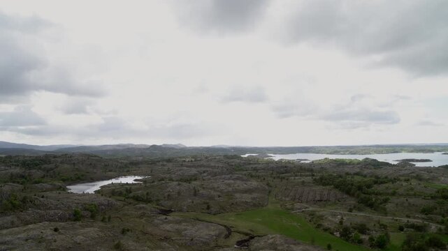 The Norwegian island area of Fr&oslash;ya
