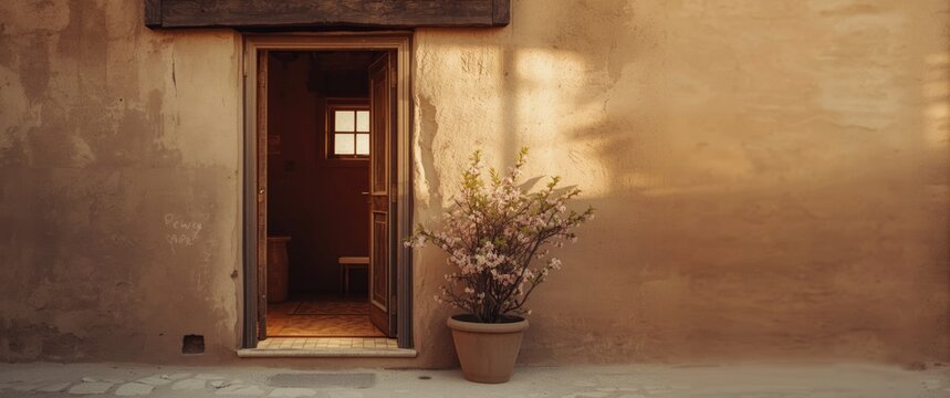 Basic doorstep in Amman, Jordan