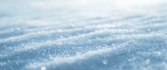 Obraz premium Abstract texture of white snow background
