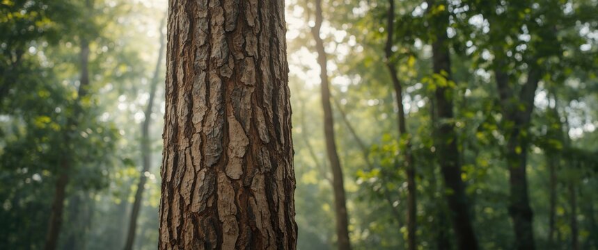 Neem tree bark details