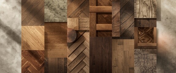 Assorted Texture Collage