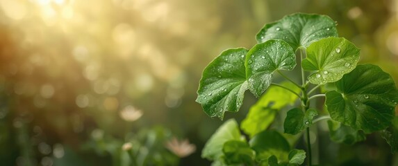 Obraz premium Understanding Centella asiatica