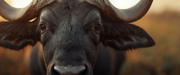 Buffalo eye detailed view