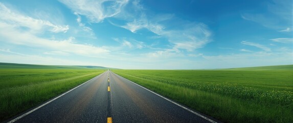 Obraz premium Solitary road