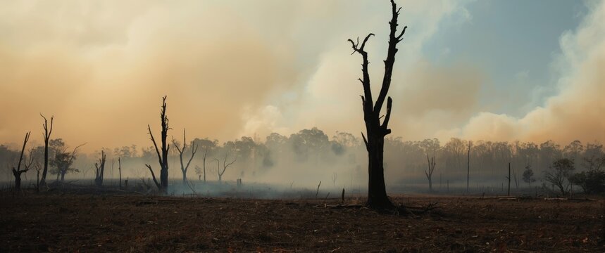 Results following a controlled burn near Collingwood Park, Ipswich City, Queensland, Australia