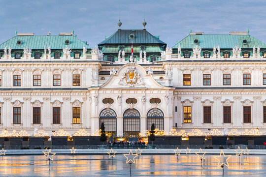 Schloss Belvedere, 3. bezirk Landstrasse, Wien, &Ouml;sterreich