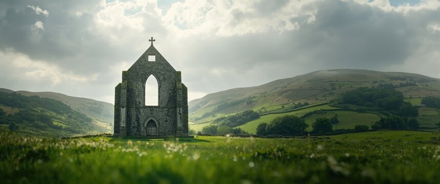 Clonmacnoise's Temple Melaghlin: A Medieval Christian church in Ireland