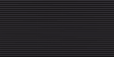 Obraz premium Luxury Horizontal Fluted Walnut Wood Wall 3D Tambour Texture