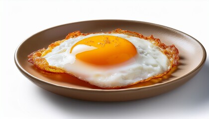 Fried Egg Isolated On Transparent Background