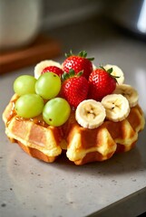 cake with strawberries