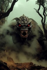 spooky halloween background