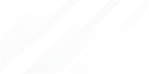 Obraz premium White abstract background with line pattern, banner design. Vector 16:9