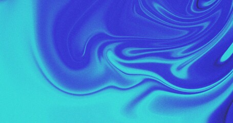 Abstract blue waves flowing softly in a smooth digital background