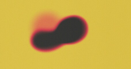 Abstract background illustration in red and yellow on a black background