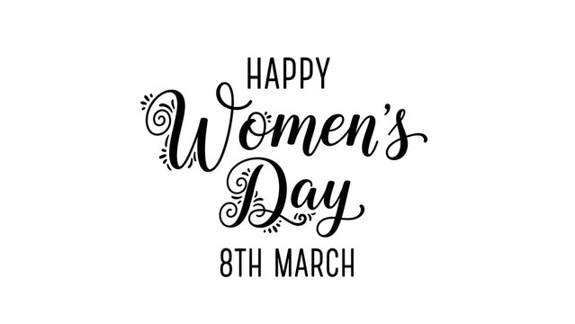 Happy women's day celebration on 8th march