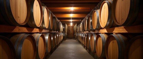 Naklejka premium Exploring boutique wineries unlocking hidden gems in wine’s secret treasure chest cellar tours included