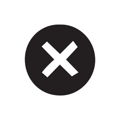 Obraz premium vector cross icon silhouette