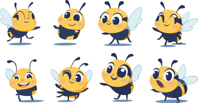 A cute funny orange monster character set featuring a collection of comic animal vector icons like a bird owl and dog face illustration for children's art design