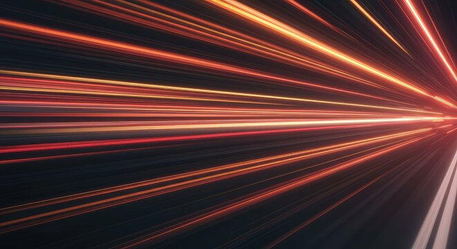 Dynamic abstract background featuring blurred speed lines and vibrant energy trails suggesting rapid acceleration and progressive movement ,fast ,abstract ,acceleration