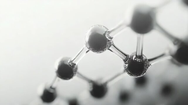 High-resolution of protein crystals, the intricate three-dimensional structure essential for biological function.