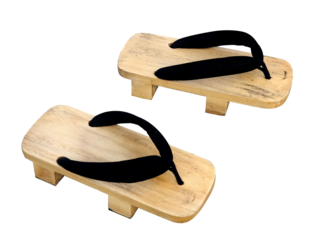 Traditional Japanese Geta Sandals