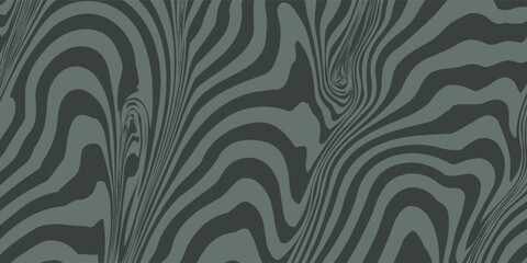 Fototapeta premium Abstract Dark Green Zebra Stripes Pattern.