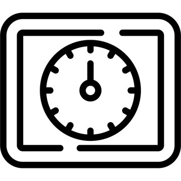 Clock twelve Icon