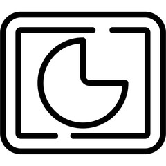 Circle three quarters Icon