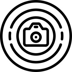 Circle camera Icon