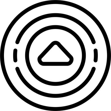 Circle caret up Icon
