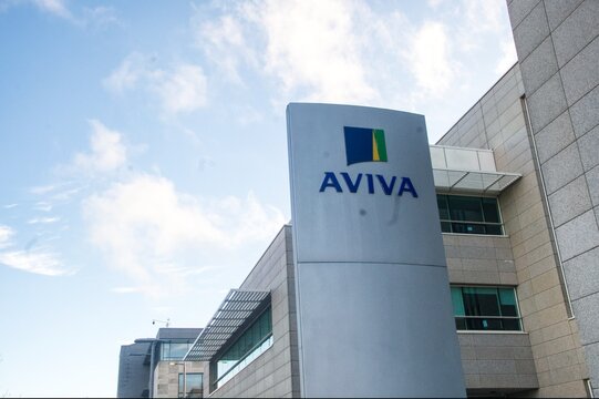 Dublin Ireland january 18th 2026..aviva insurance building
