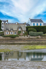 Fototapeta premium Saint-Cado in Brittany, the village