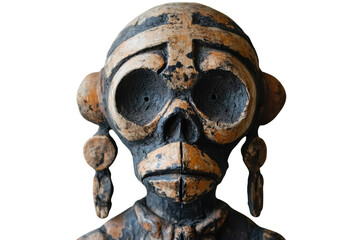 Occult Witchcraft Voodoo Totem Artifact isolated on transparent background