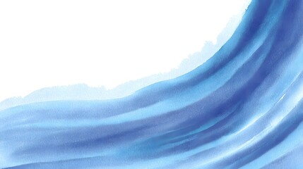 Dynamic blue light swirls create a serene abstract digital illustration perfect for modern commercial design