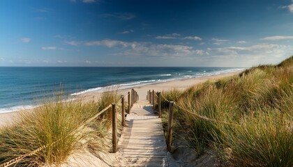 Path To The Beach And Ocean