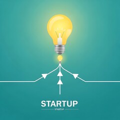 Startup idea generation and innovation concept