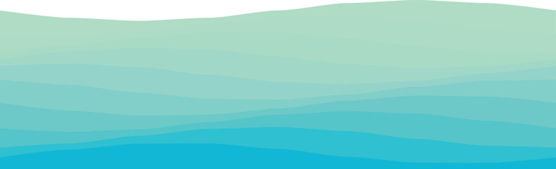 An abstract design of ocean waves in calming blue tones, perfect for d&eacute;cor and creative projects.