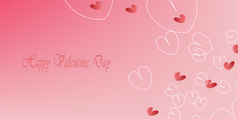 valentines day background, romantic heart valentines . bussines, flayer