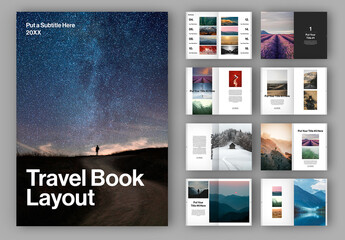 Travel Book Layout