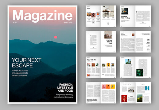 Magazine Layout