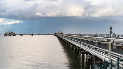 deutsches Fl&uuml;ssiggas-Terminal in Friesland