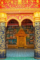 Laos. Travel, Religion, and Culture of Asia. Wat Xieng Thong, Buddhist temple in Luang Prabang World Heritage