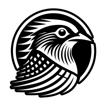Filled style icon showing a roadrunner mascot