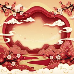 Abstract Floral Background with Soft Colorful Petals, Modern Botanical Pattern, Elegant Artistic Design for Digital and Print