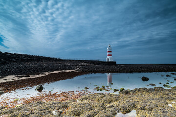 lighthouse on the coast