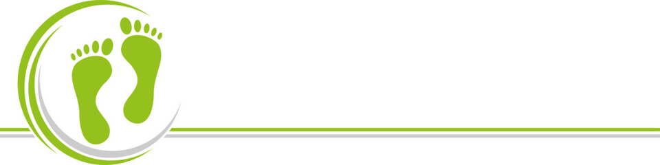 Obraz premium Zwei Füße, Fußpflege, Physiotherapie, Podologie und Massage Hintergrund, Design