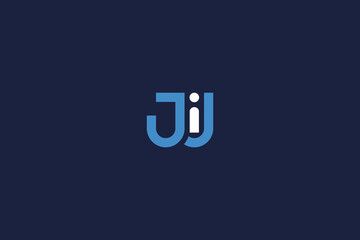 letter jij logo icon design template vector inspiration logo simple design