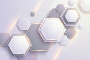 Abstract geometric shape technology digital hi tech concept background. Space for your text